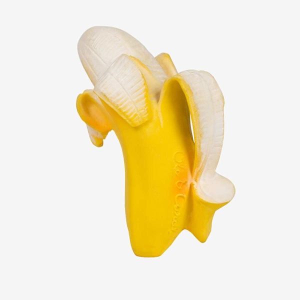 oli and carol bananna teether bath toy